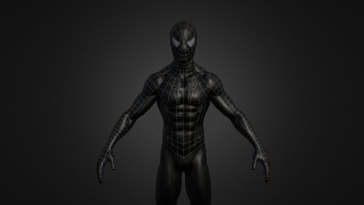 SPIDER-MAN Sam Raimi Symbiote Suit 3D Model