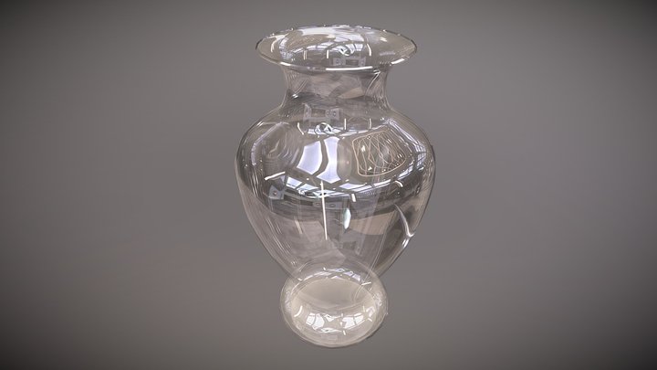 Simple Glass Vase – Free 3D Model STL