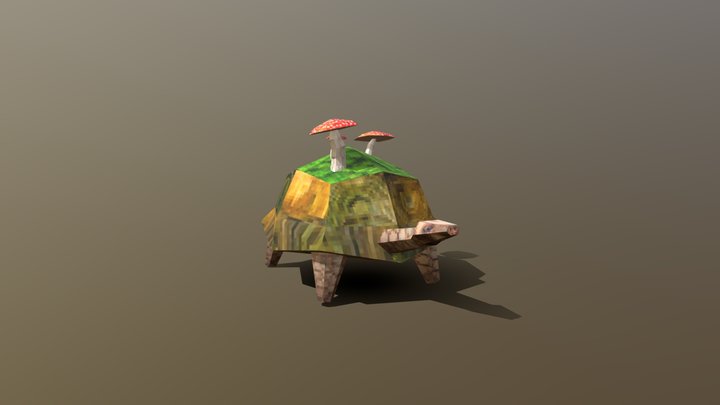 Fongos The Turtle 3D Model