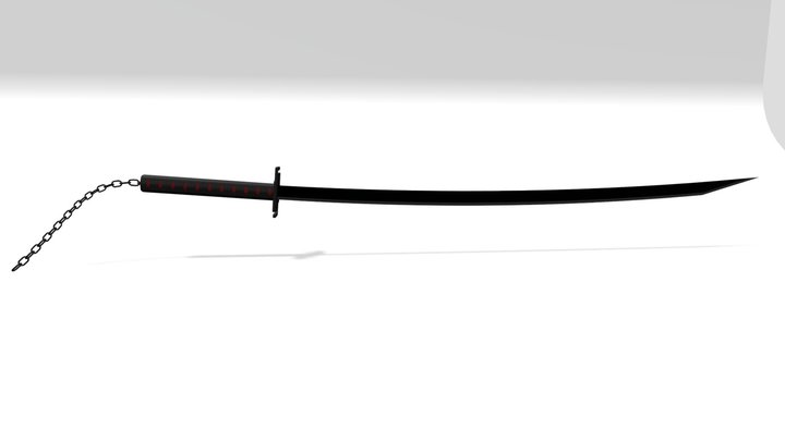 Ichigo's sword 3D Model