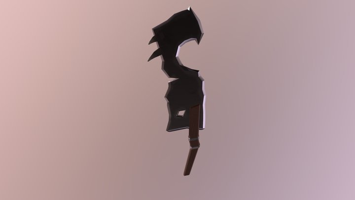Stylized Sword 3D Model (low poly) 3D Model