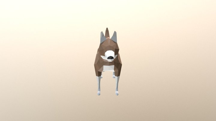 Dog 3D Model
