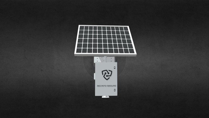 GABINETE SOLAR RECINTO SEGURO 3D Model