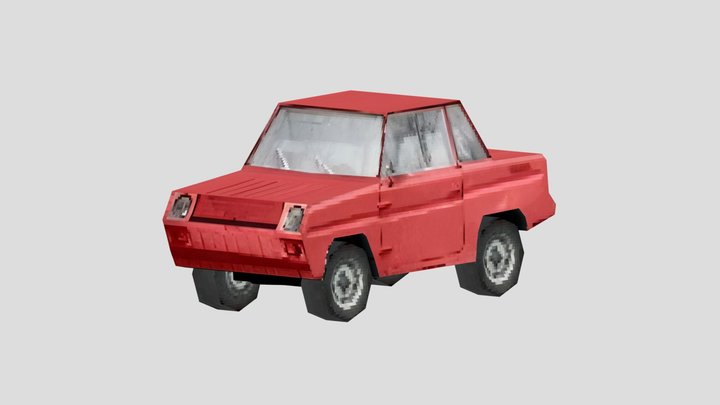 Invalidka Car 3D Model