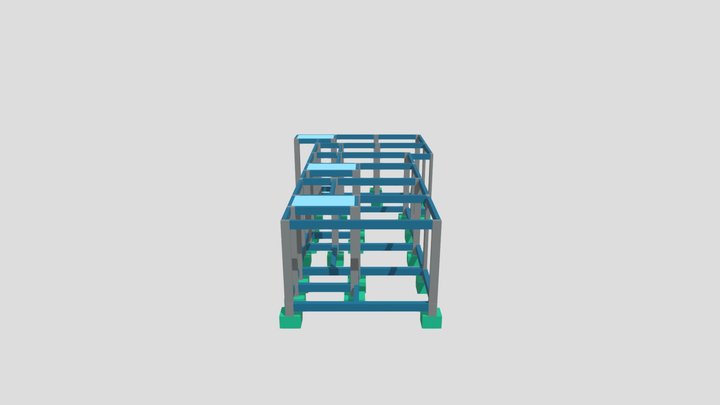 Projeto estrutural - Juliano 3D Model