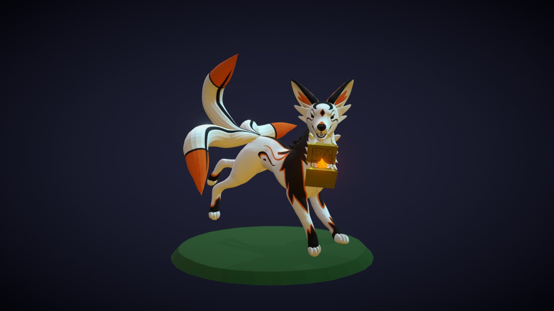October Fox - 3D model by Dana Muenter (@dmuenter) [cdcd3bf] - Sketchfab