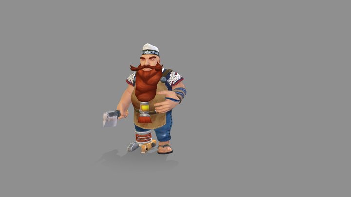 dwarf 3D Model