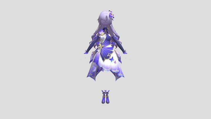 Butterfly Resplendence - Manekina 3D Model
