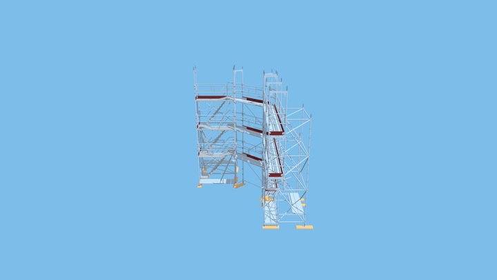 G11-05 Halb rund + Kragarm 3D Model