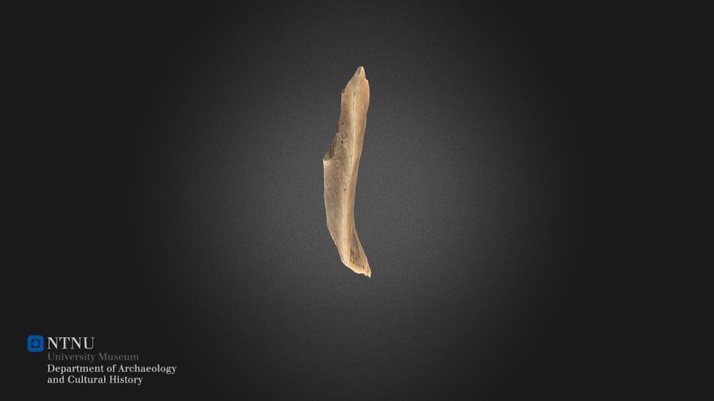 Lansettmikrolitt i flint - T22752 5412