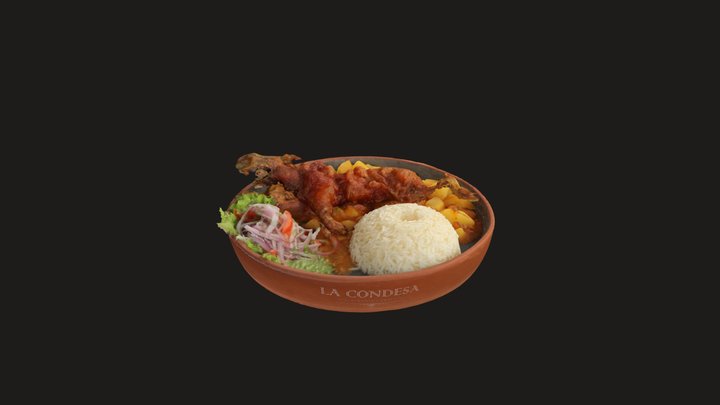 Cuy Frito 3D Model