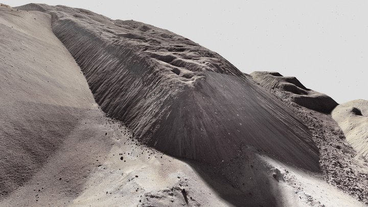 Tapado rock glacier, Chile (20.03.2019) 3D Model