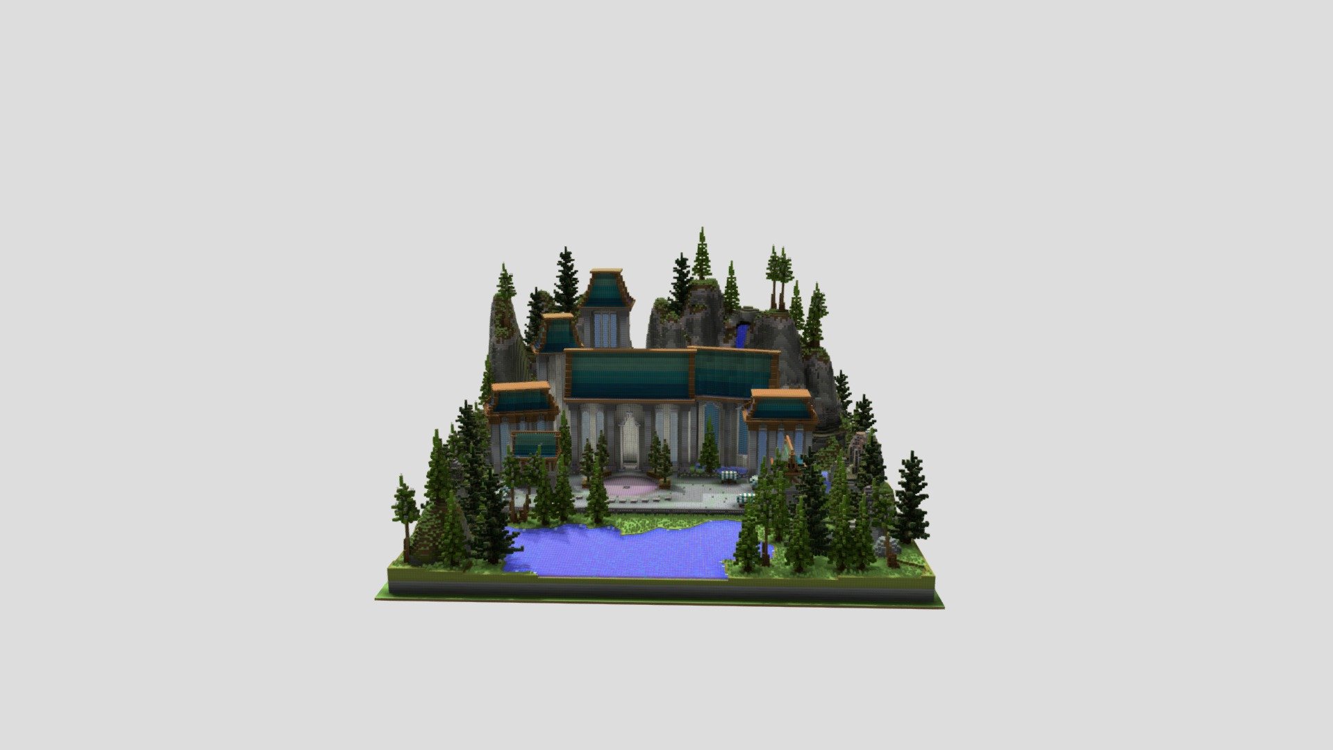 Lake Palace Hub - 200x200 - 3D model by Senior Studios (@seniorstudios ...