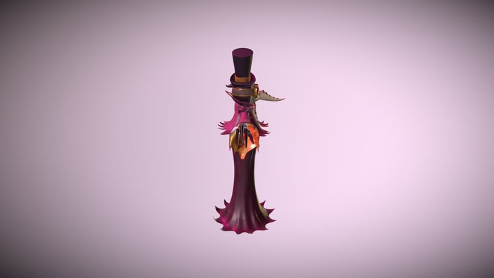 Plague Doctor 3D Model