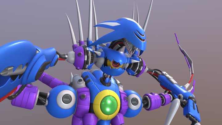 Metal Overlord 3D Model