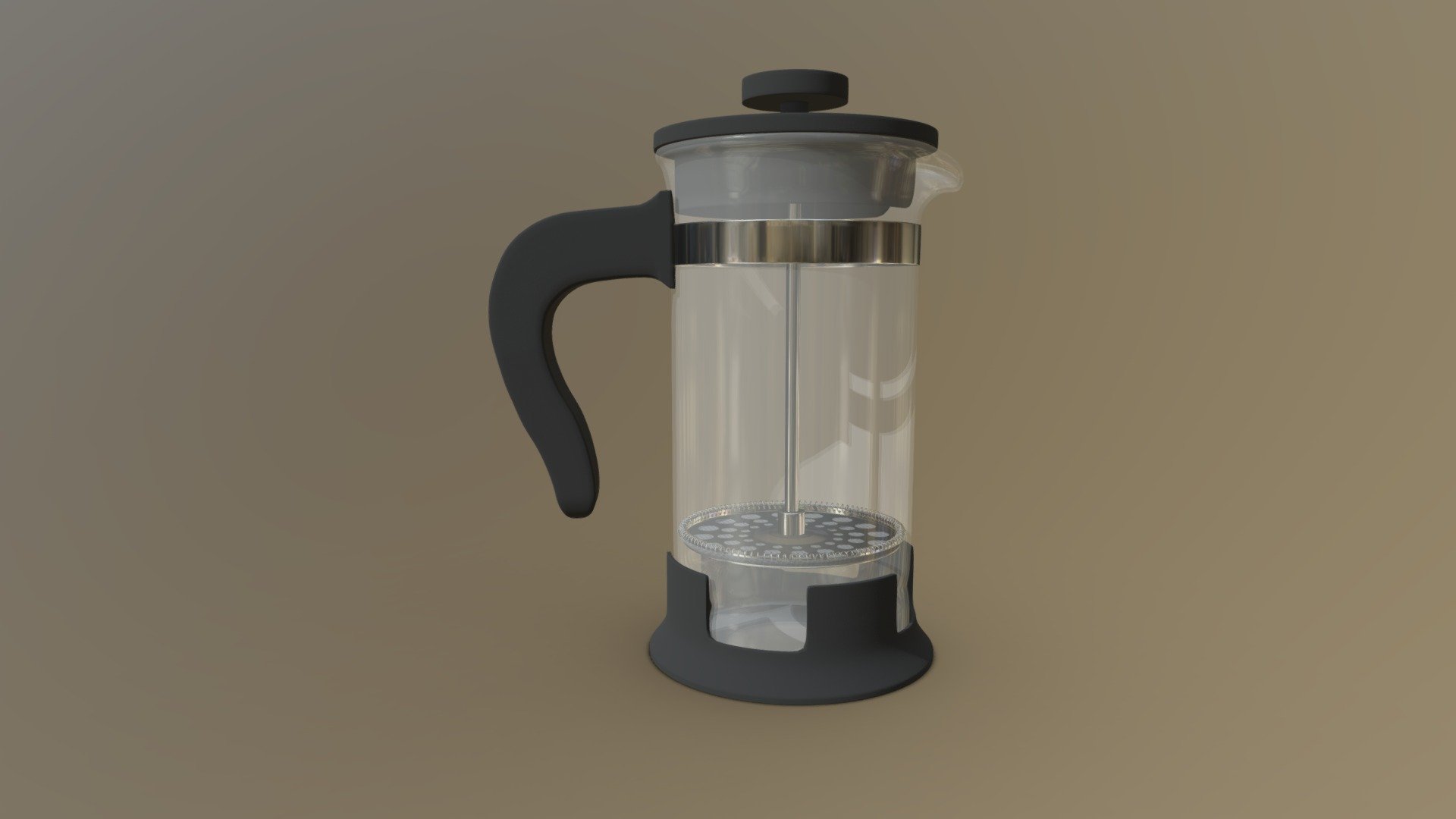 Ikea 300ml french press - 3D model by bcwilcox [cdd13c8] - Sketchfab