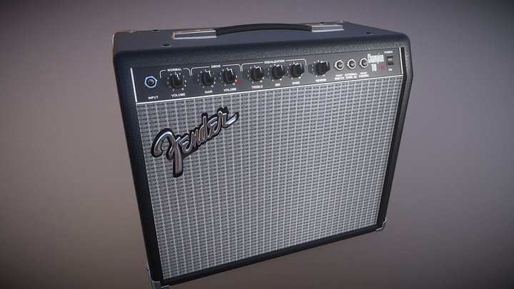 Fender Champion 110 3D Model