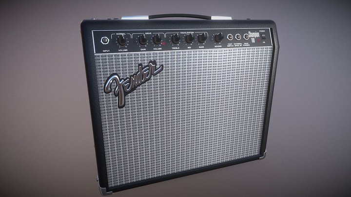 Fender Champion 110 3D Model