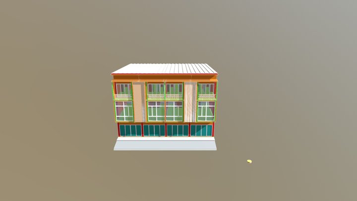 Townhome 3D Model