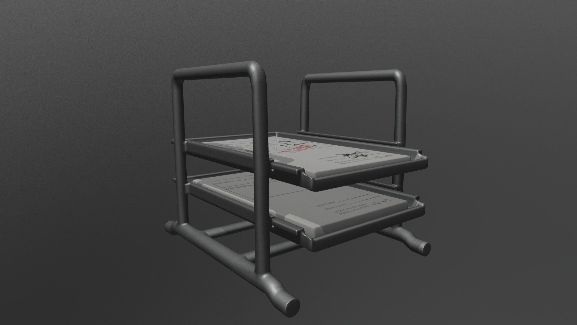 Paper Tray (with paper for bank)