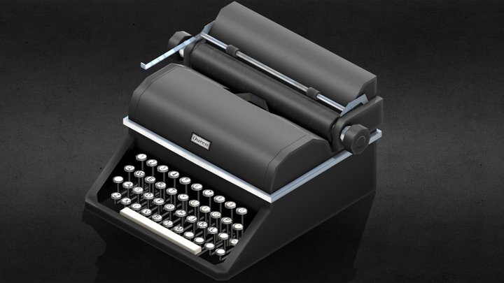 Typewriter - The Sims Online 3D Model