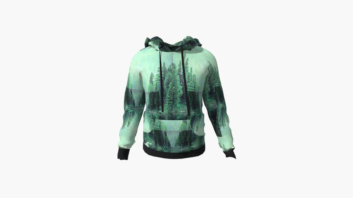 4 Sweater Raglan 1 20 3D Model
