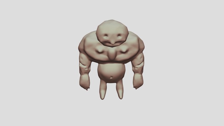 Troll 3D Model