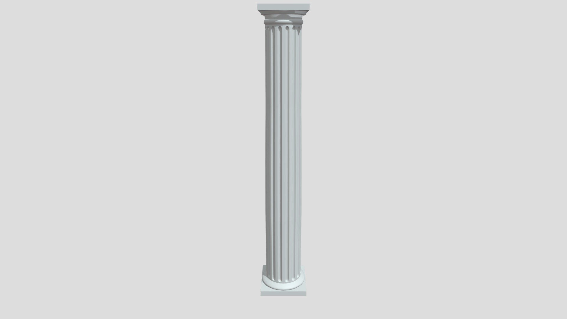 GAME 401 Low-poly Column Model