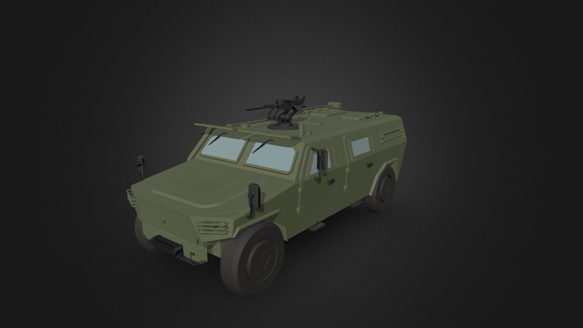 猛士三代突击车 Mengshi three generation assault vehicle — Sketchfab embed 3D viewer