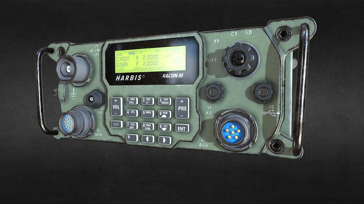 radio station 3D Model