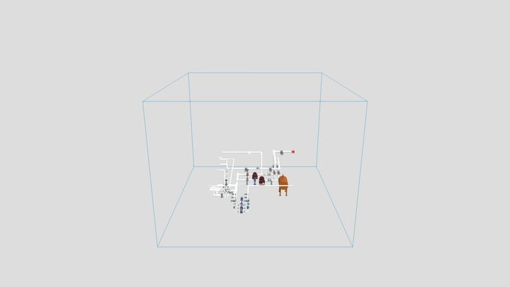 fire pump room 3D Model