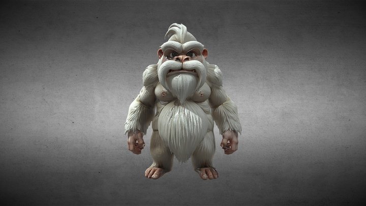Yeti 3D Model