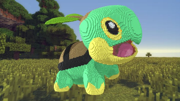 Minecraft Aria Meloetta Build Schematic - 3D model by inostupid  (@inostupid) [97f363a]