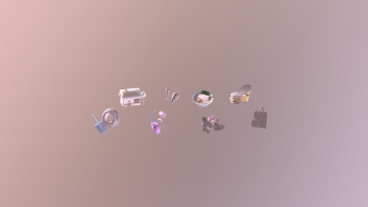 Cat 3 3D Model
