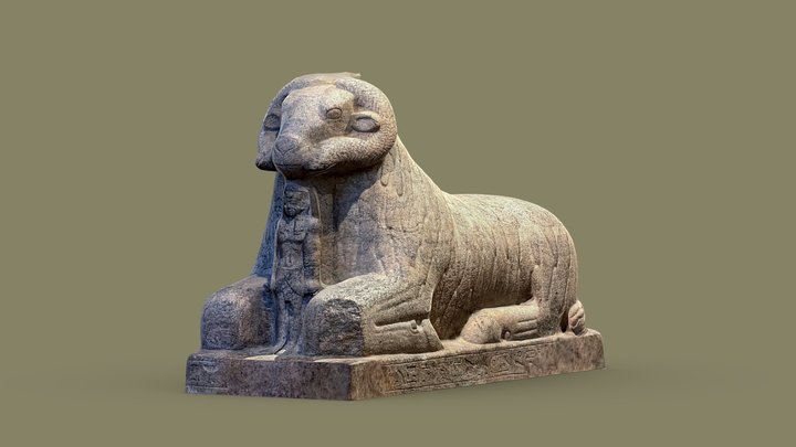 Ram of Amun (Polycam) – Free 3D Model STL