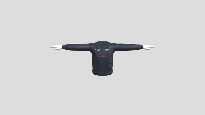 DCL Ace Hoodie 3D Model