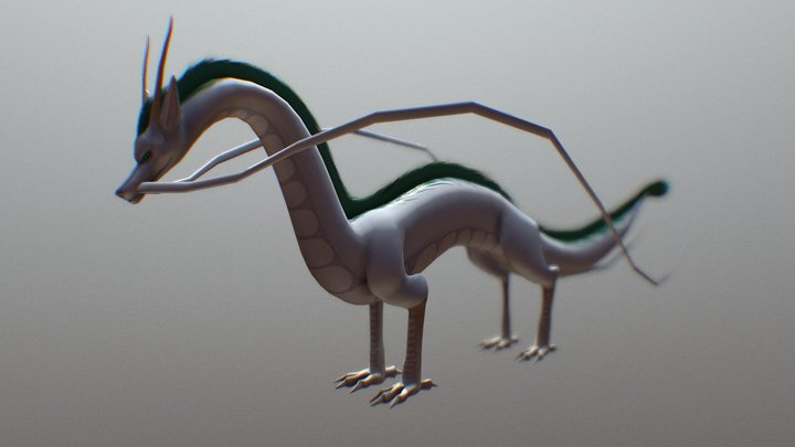 Haku 3D Model