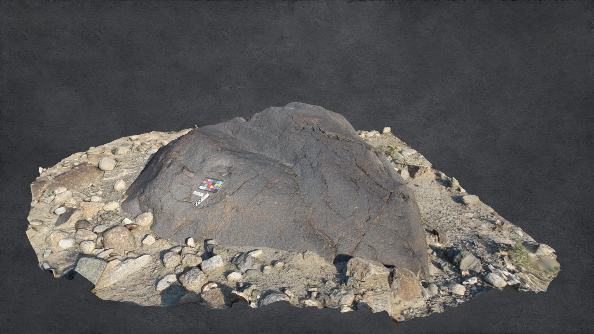 Rock Carving at Chilas-X (Rock 40) - 3D model by cvlablums [cddce22 ...