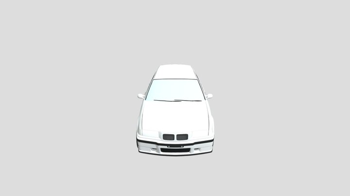BMW e36 concept 3D Model