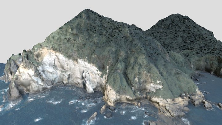 三ツ石岬 Cape Mitsuisi 3D Model