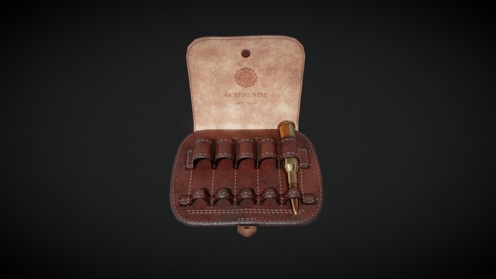 Ammo pouch PBR 3D Model