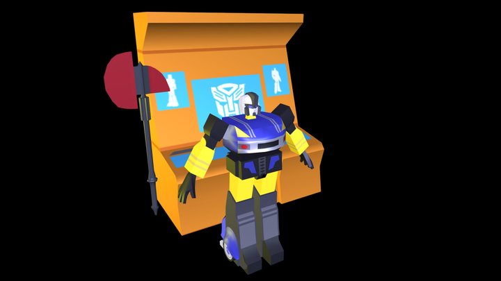 Transformers SG Treadshot Re-Imagined 3D Model