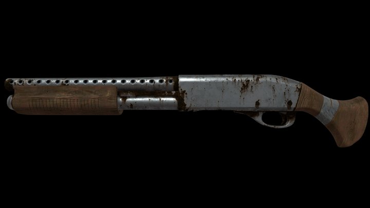 Decayed 3D Model