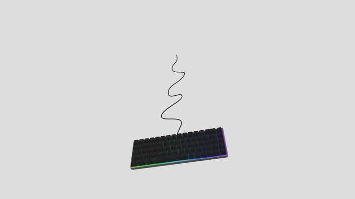 epic keyboard 3D Model