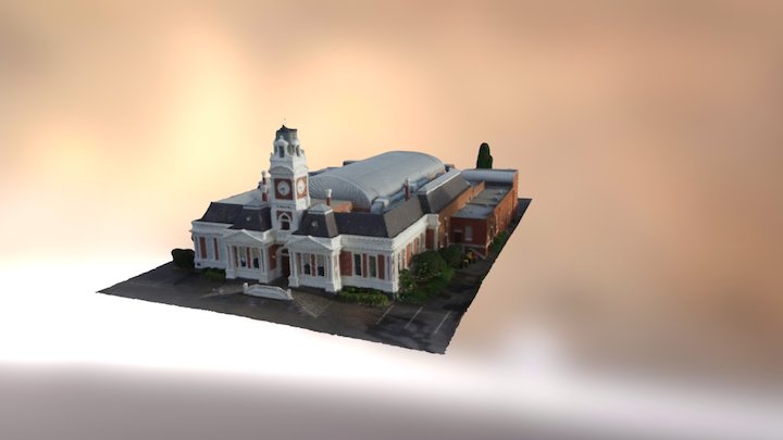 Ararat Town Hall 3D Model