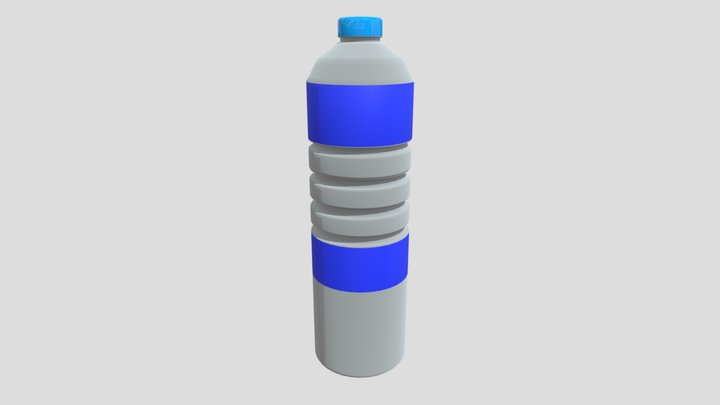 Water Bottel 3D Model