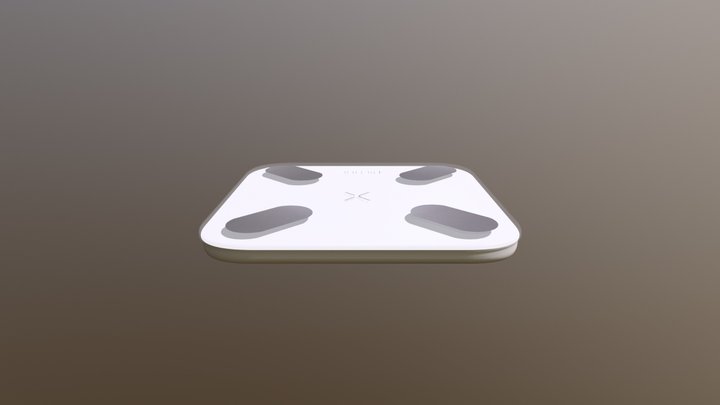 电子秤 3D Model