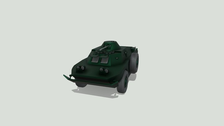 Брдм-2 3D Model