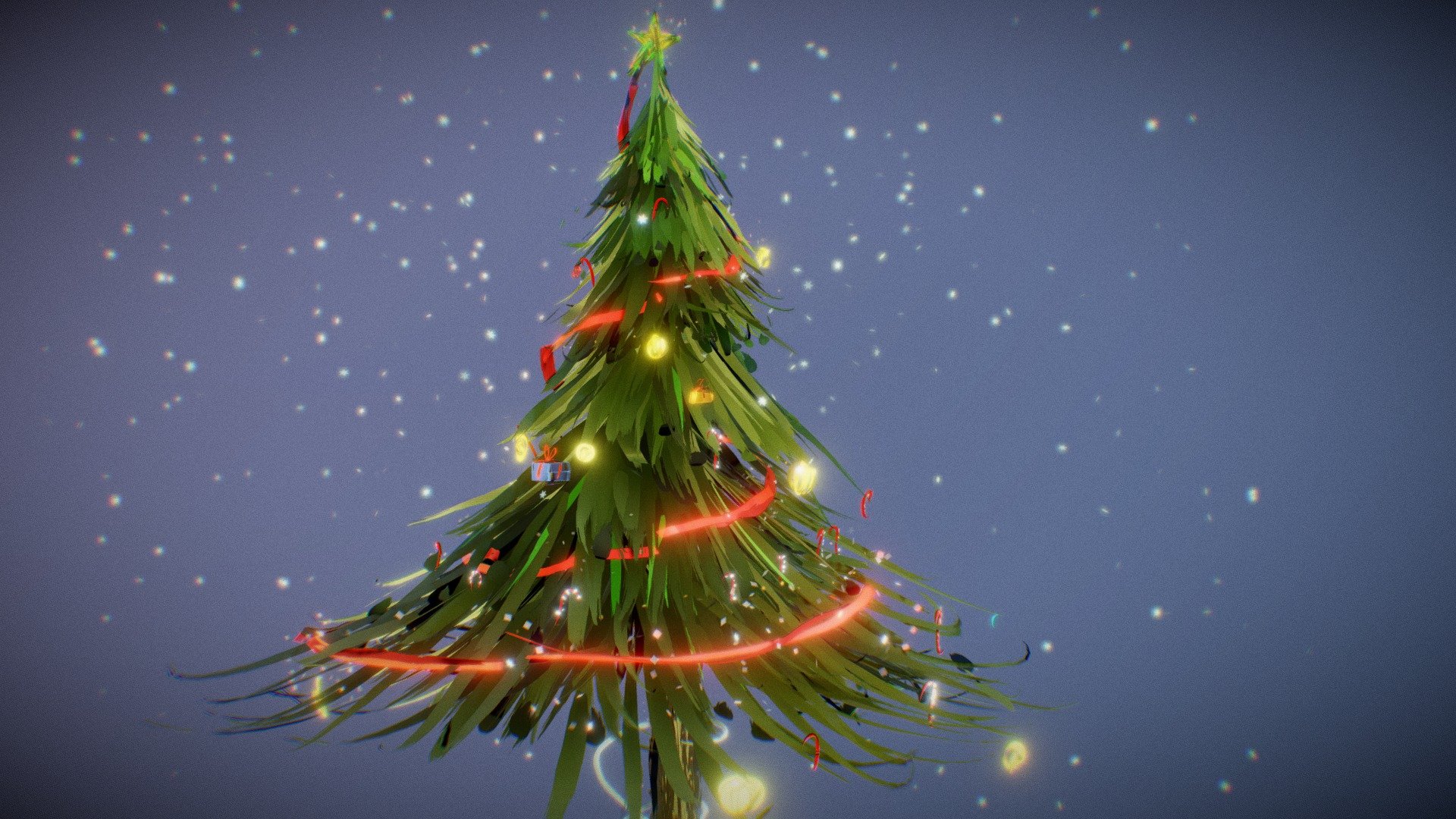 christmas tree - Download Free 3D model by rx78zp03 [cde14aa] - Sketchfab