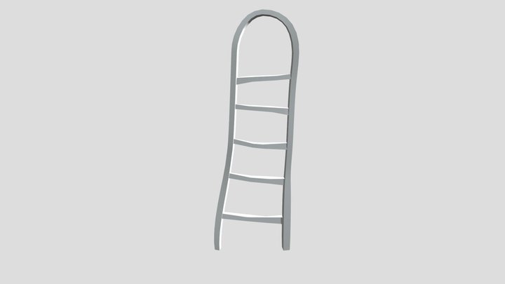 Hello Neighbor Alpha 2 Stairs 3D Model